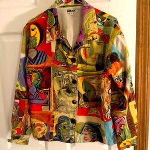 Gorgeous Vintage Picasso painting jacket!!